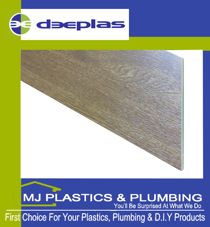 Deeplas 400mm Flat Plank Uniboard - Golden Oak
